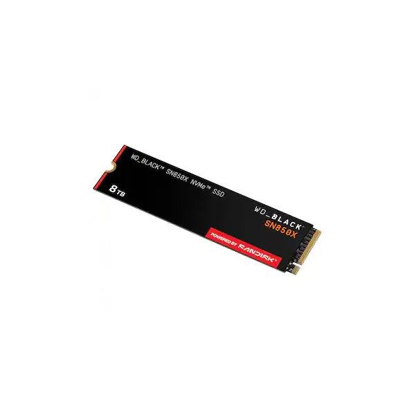 Western Digital WD BLACK SN850X PCIe Gen 4 Gaming SSD 8T (WDBB9G0080BNC-WRSN)