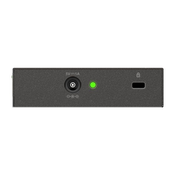 D-Link DGS-105 Unmanaged L2 Gigabit Ethernet (10/100/1000) Zwart (DGS-105)