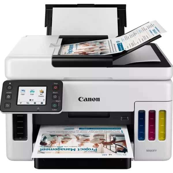 Canon MAXIFY GX6050 MegaTank Inkjet A4 600 x 1200 DPI Wifi (4470C006AA) Canon MAXIFY GX6050 MegaTank Inkjet A4 600 x 1200 DPI Wifi (4470C006AA)