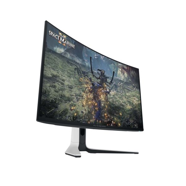 Alienware AW3225QF computer monitor 81,3 cm (32") 3840 x 2160 Pixels 4K Ultra HD QD-OLED Zwart, Wit (210-BLLV)