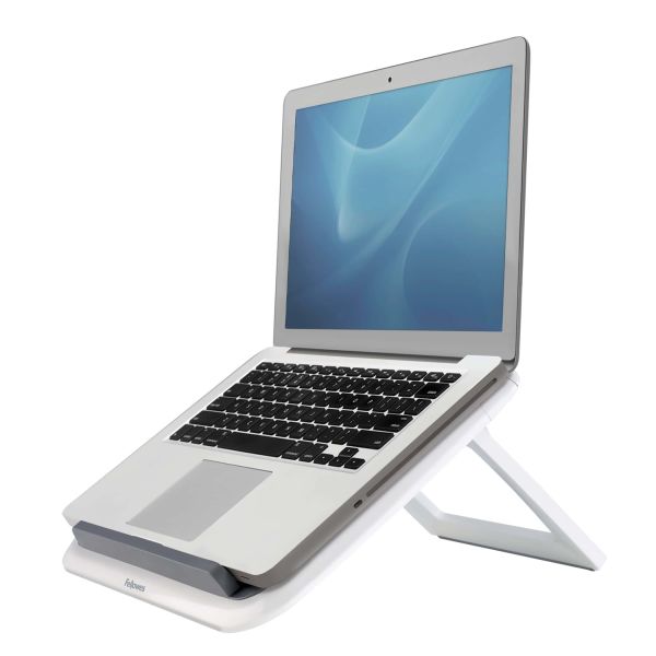 Fellowes I-Spire Series laptopstandaard Quick Lift wit (FELFERGSTANDNTBQSPBL)