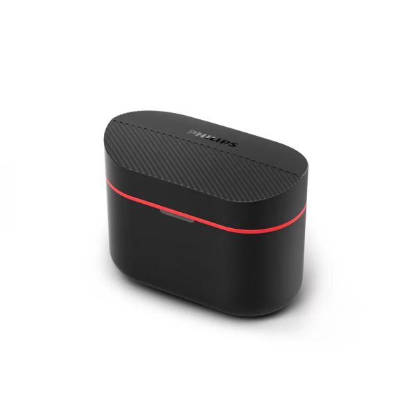 Philips TAA5508BK/00 hoofdtelefoon/headset True Wireless Stereo (TWS) In-ear Oproepen/muziek Bluetooth Zwart, Rood (TAA5508BK/00)