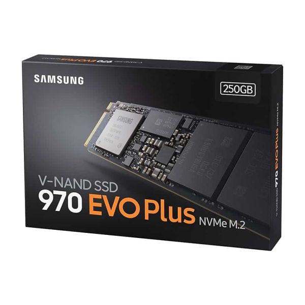 Samsung 970 EVO Plus 250 GB M.2 PCI Express 3.0 NVMe V-NAND MLC (MZ-V7S250E)