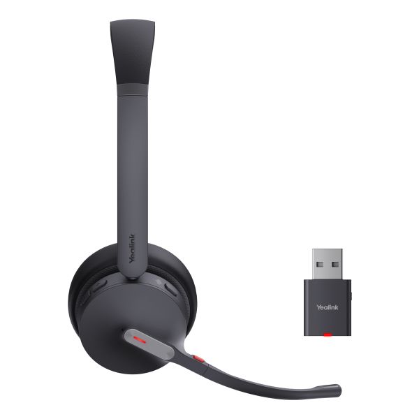 Yealink WH64 Hybrid Dual UC Headset Draadloos Hoofdband Kantoor/callcenter Micro-USB Bluetooth Zwart (1208686)