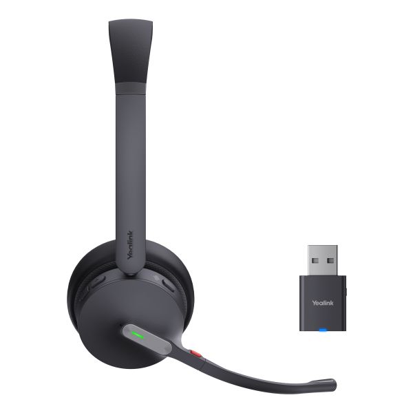 Yealink WH64 Hybrid Dual UC Headset Draadloos Hoofdband Kantoor/callcenter Micro-USB Bluetooth Zwart (1208686)