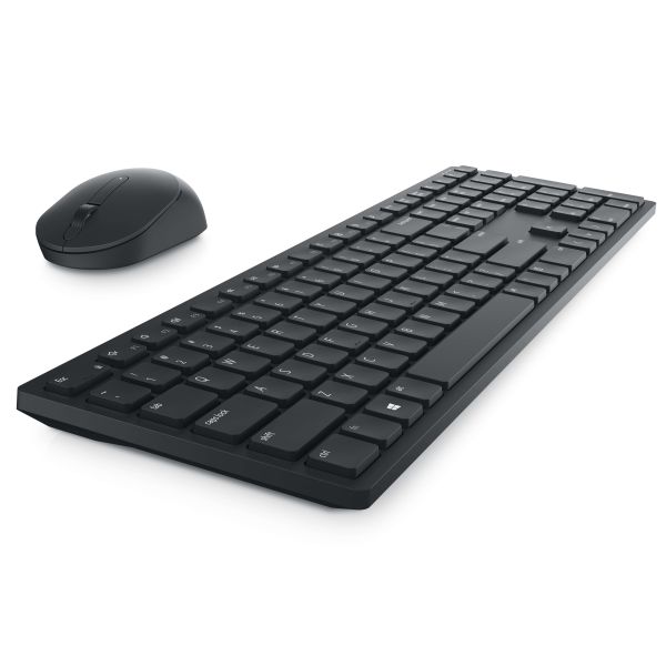 DELL KM5221W toetsenbord Inclusief muis Kantoor RF Draadloos QWERTY Oekraïens Zwart (580-AJRT)