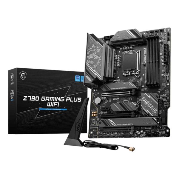 MSI Z790 GAMING PLUS WIFI moederbord Intel Z790 LGA 1700 ATX (Z790PLUSWIFI)