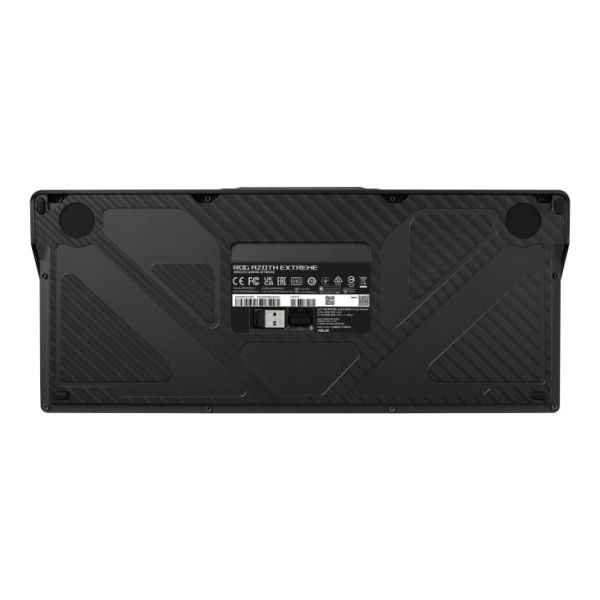 ASUS ROG Azoth Extreme toetsenbord Gamen USB + RF Wireless + Bluetooth QWERTY Engels Zwart (90MP03MA-BKUA01)