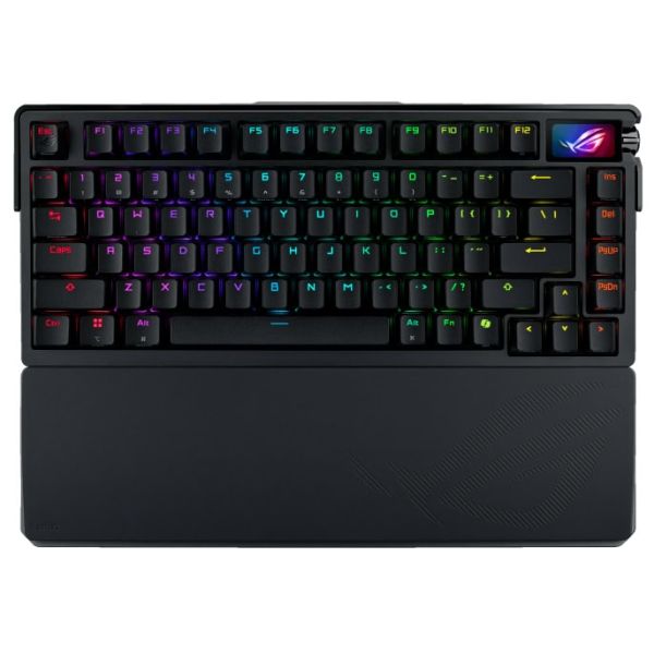 ASUS ROG Azoth Extreme toetsenbord Gamen USB + RF Wireless + Bluetooth QWERTY Engels Zwart (90MP03MA-BKUA01)