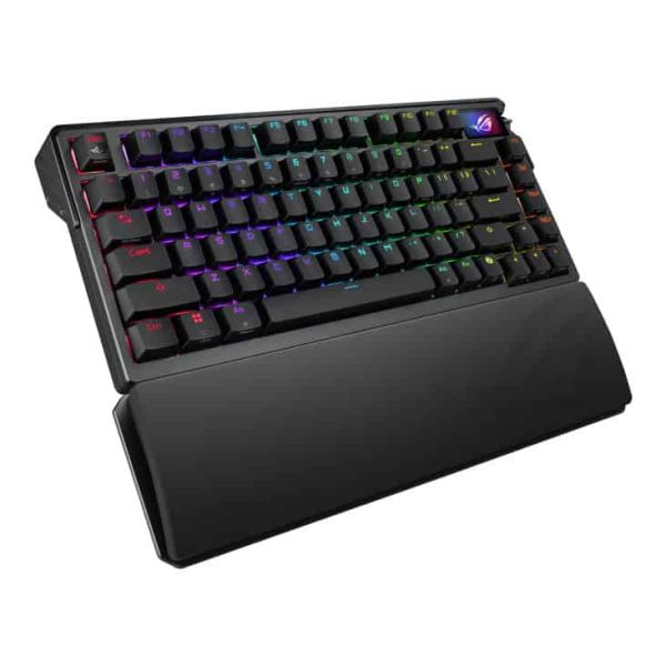 ASUS ROG Azoth Extreme toetsenbord Gamen USB + RF Wireless + Bluetooth QWERTY Engels Zwart (90MP03MA-BKUA01)