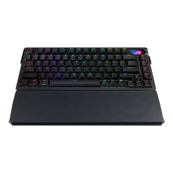 ASUS ROG Azoth Extreme toetsenbord Gamen USB + RF Wireless + Bluetooth QWERTY Engels Zwart (90MP03MA-BKUA01)