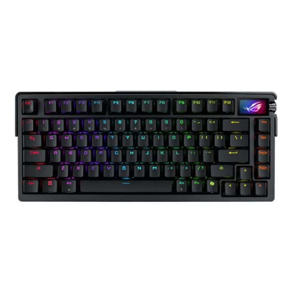 ASUS ROG Azoth Extreme toetsenbord Gamen USB + RF Wireless + Bluetooth QWERTY Engels Zwart (90MP03MA-BKUA01)