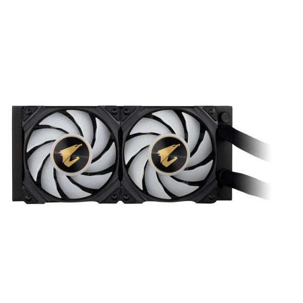 GIGABYTE AORUS WATERFORCE X 240 koelsysteem voor computers Processor Alles-in-één vloeistofkoeler 12 cm Zwart (GP-AWATERFORCEX240)