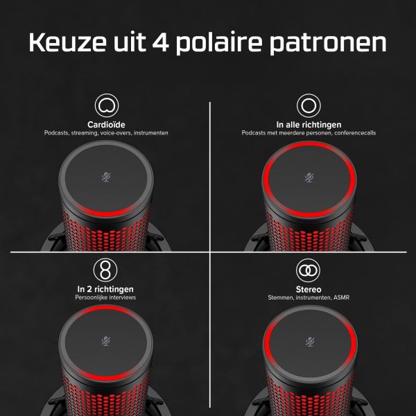HP 872V1AA microfoon Zwart Podcastmicrofoon (872V1AA)