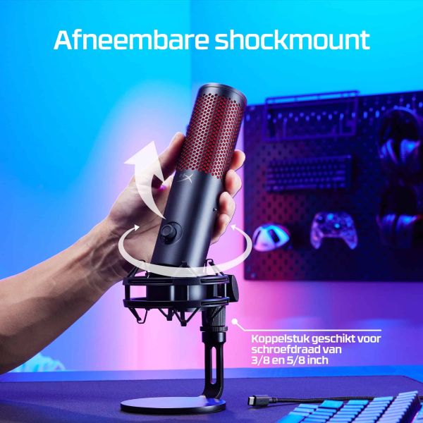 HP 872V1AA microfoon Zwart Podcastmicrofoon (872V1AA)
