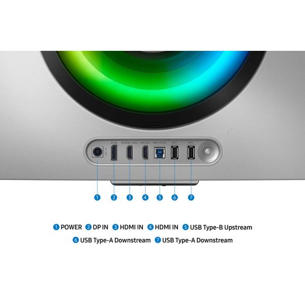 Samsung 34 Inch Odyssey OLED G8 G85SD Ultra WQHD 175Hz Gaming Monitor (LS34DG850SUXEN)