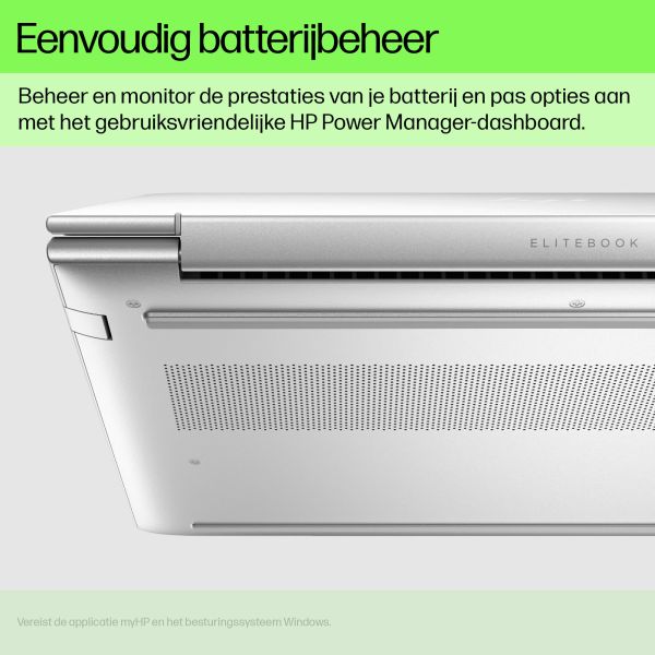HP EliteBook 630 G11 Intel Core Ultra 5 125U Laptop 33,8 cm (13.3") WUXGA 16 GB DDR5-SDRAM 512 GB SSD Wi-Fi 6E (802.11ax) Windows 11 Pro Zilver (A37T6ET#ABH)