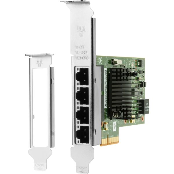 HP Intel Ethernet I350-T4 4-poorts 1-Gb NIC (W8X25AA) 1/5 HP Intel Ethernet I350-T4 4-poorts 1-Gb NIC (W8X25AA) 1/5
