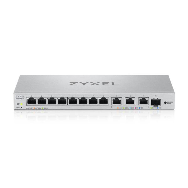 Zyxel XGS1250-12 Managed L2 10G Ethernet (100/1000/10000) Grijs (XGS1250-12-ZZ0102F)