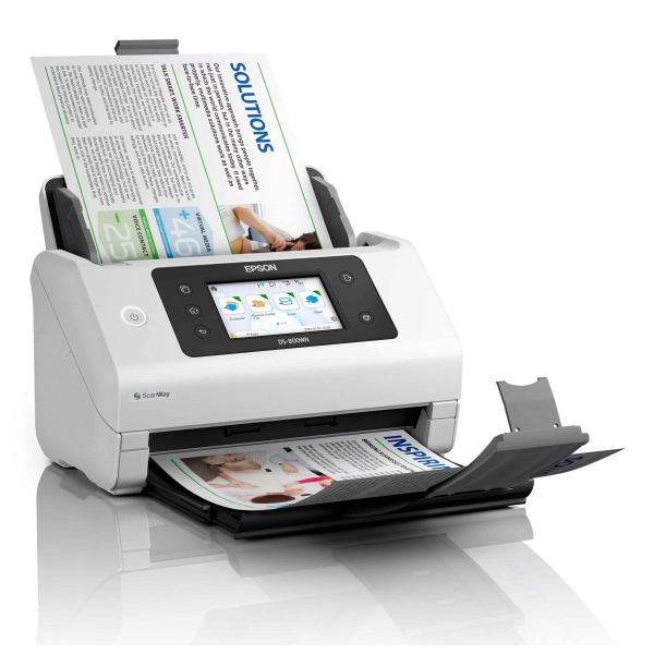 Epson WorkForce DS-800WN Paginascanner 600 x 600 DPI A4 Wit (B11B275401)