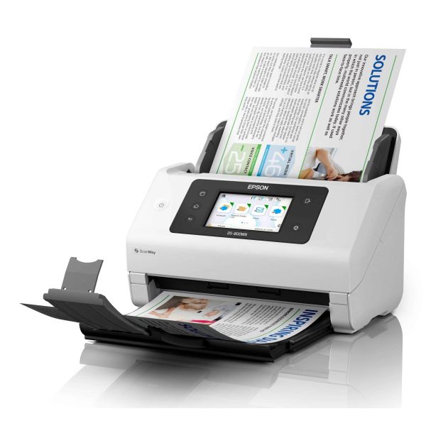Epson WorkForce DS-800WN Paginascanner 600 x 600 DPI A4 Wit (B11B275401)