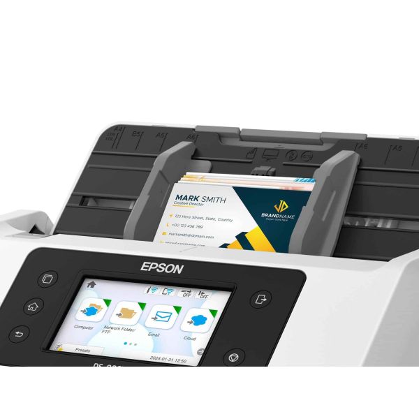 Epson WorkForce DS-900WN Paginascanner 600 x 600 DPI A4 Wit (B11B276401)