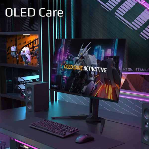 GIGABYTE AORUS FO32U EK computer monitor 80 cm (31.5") 3840 x 2160 Pixels 4K Ultra HD OLED Zwart (AORUS FO32U)