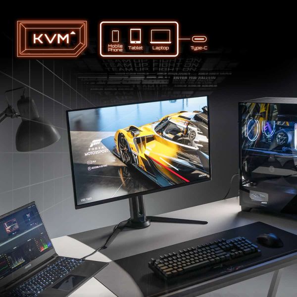 GIGABYTE AORUS FO32U EK computer monitor 80 cm (31.5") 3840 x 2160 Pixels 4K Ultra HD OLED Zwart (AORUS FO32U)