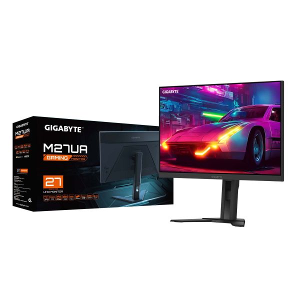 GIGABYTE M27UA computer monitor 68,6 cm (27") 3840 x 2160 Pixels 4K Ultra HD LED Zwart (M27UA)