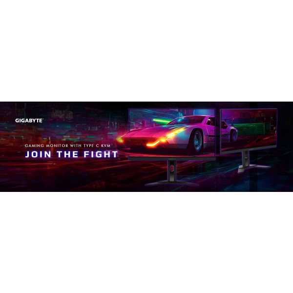 GIGABYTE M27UA computer monitor 68,6 cm (27") 3840 x 2160 Pixels 4K Ultra HD LED Zwart (M27UA)