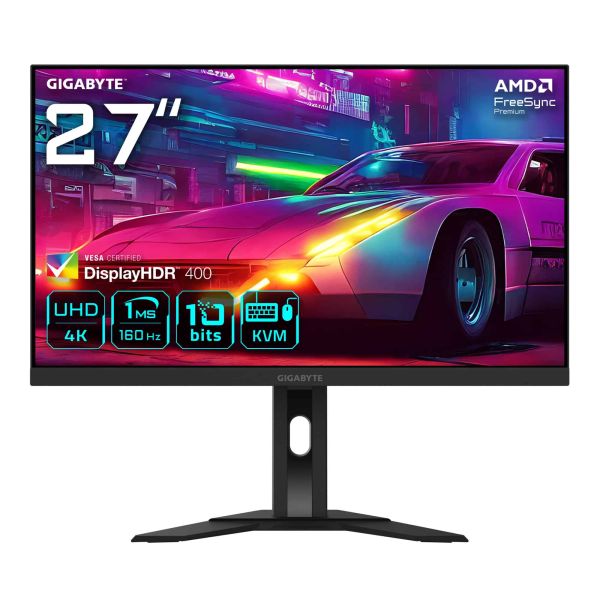 GIGABYTE M27UA computer monitor 68,6 cm (27") 3840 x 2160 Pixels 4K Ultra HD LED Zwart (M27UA)
