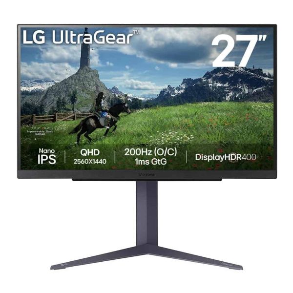 LG 27GS85Q-B computer monitor 68,6 cm (27") 2560 x 1440 Pixels Quad HD LCD Zwart (27GS85Q-B)