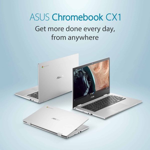 ASUS Chromebook Flip CB1400FKA-EC0184 Intel® Celeron® N N4500 35,6 cm (14") Touchscreen Full HD 8 GB LPDDR4x-SDRAM 64 GB eMMC Wi-Fi 6 (802.11ax) ChromeOS Zilver (90NX05A1-M006J0)
