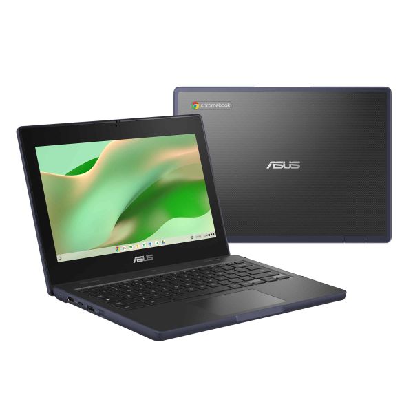 ASUS Chromebook CR1104CGA-NS0006 Intel® N N100 29,5 cm (11.6") Touchscreen HD 4 GB LPDDR5-SDRAM 32 GB eMMC Wi-Fi 6 (802.11ax) ChromeOS Grijs (90NX07S1-M00060)