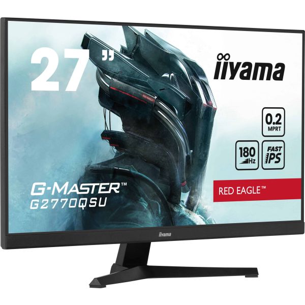 iiyama G-MASTER G2770QSU-B6 computer monitor 68,6 cm (27") 2560 x 1440 Pixels Wide Quad HD LED Zwart (G2770QSU-B6)
