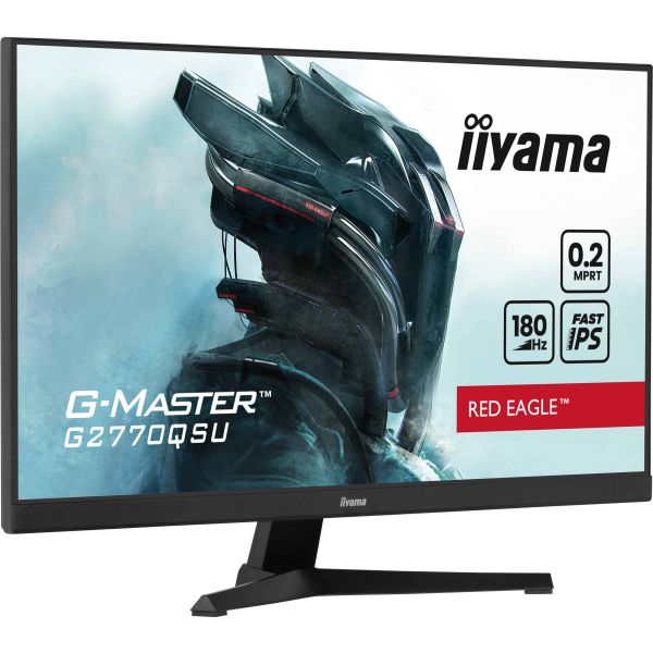 iiyama G-MASTER G2770QSU-B6 computer monitor 68,6 cm (27") 2560 x 1440 Pixels Wide Quad HD LED Zwart (G2770QSU-B6)