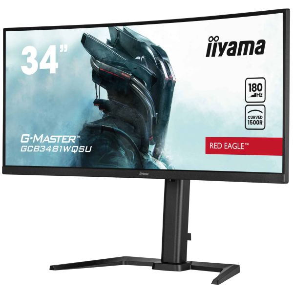 iiyama G-MASTER GCB3481WQSU-B1 computer monitor 86,4 cm (34") 3440 x 1440 Pixels UltraWide Quad HD LCD Zwart (GCB3481WQSU-B1)