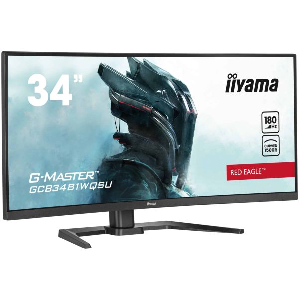 iiyama G-MASTER GCB3481WQSU-B1 computer monitor 86,4 cm (34") 3440 x 1440 Pixels UltraWide Quad HD LCD Zwart (GCB3481WQSU-B1)