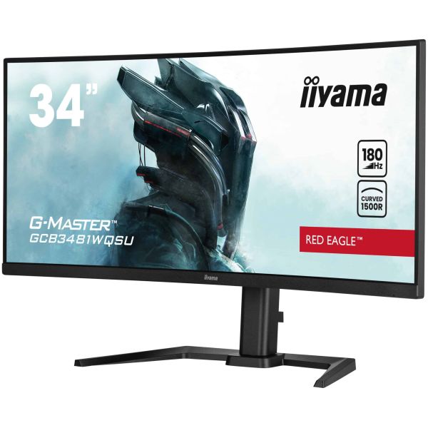 iiyama G-MASTER GCB3481WQSU-B1 computer monitor 86,4 cm (34") 3440 x 1440 Pixels UltraWide Quad HD LCD Zwart (GCB3481WQSU-B1)