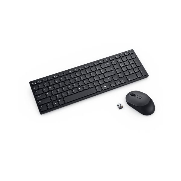 DELL KM555 toetsenbord Inclusief muis Universeel RF-draadloos + Bluetooth QWERTY US International Zwart (KM555-BLK-INT) DELL KM555 toetsenbord Inclusief muis Universeel RF-draadloos + Bluetooth QWERTY US International Zwart (KM555-BLK-INT)