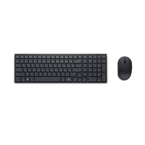 DELL KM555 toetsenbord Inclusief muis Universeel RF-draadloos + Bluetooth QWERTY US International Zwart (KM555-BLK-INT)