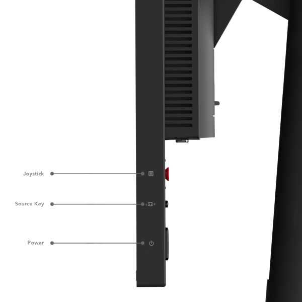 Lenovo ThinkVision T24d-30 LED display 61 cm (24") 1920 x 1200 Pixels Full HD Zwart (63FFMAT1EU)