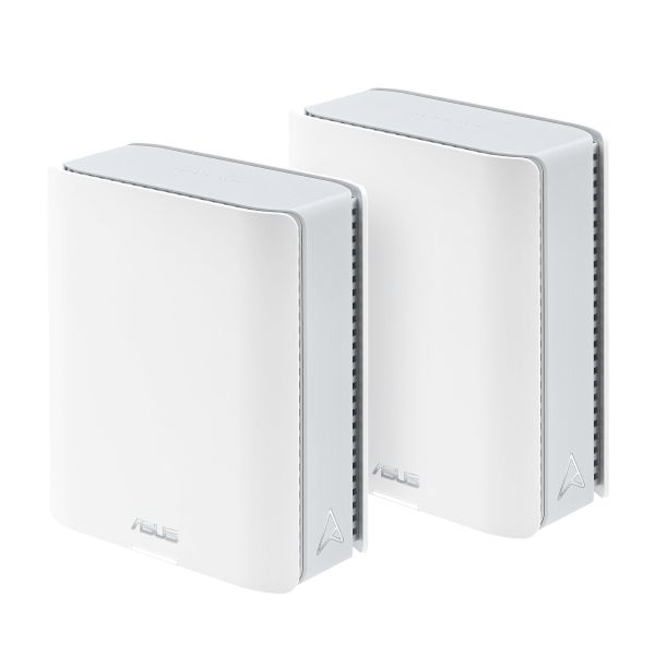 ASUS ZenWiFi BT8 (2-pack) Tri-band (2,4 GHz / 5 GHz / 6 GHz) Wi-Fi 7 (802.11be) Wit 3 Intern (90IG0930-MO3B20)