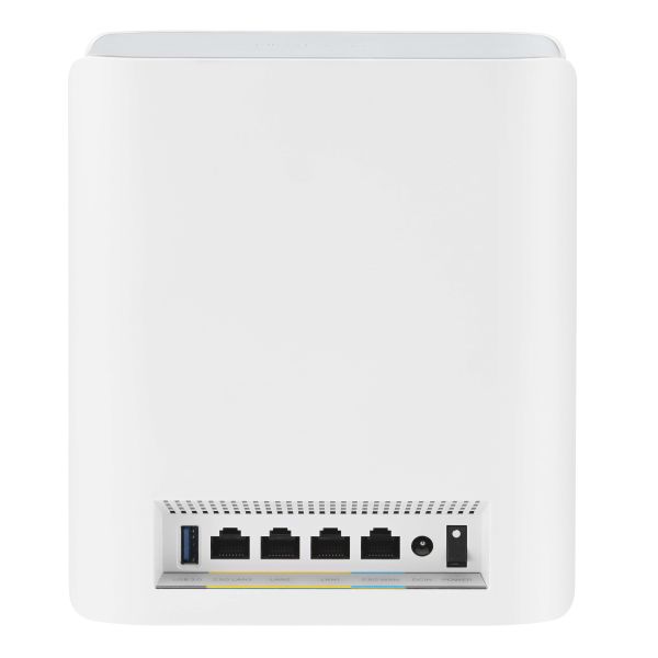 ASUS ZenWiFi BT8 (2-pack) Tri-band (2,4 GHz / 5 GHz / 6 GHz) Wi-Fi 7 (802.11be) Wit 3 Intern (90IG0930-MO3B20)