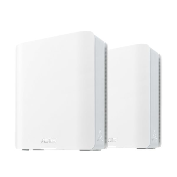 ASUS ZenWiFi BT8 (2-pack) Tri-band (2,4 GHz / 5 GHz / 6 GHz) Wi-Fi 7 (802.11be) Wit 3 Intern (90IG0930-MO3B20)
