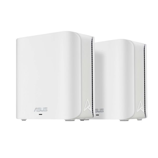 ASUS ZenWiFi BD4 (2-pack EU+UK) Dual-band (2.4 GHz / 5 GHz) Wi-Fi 7 (802.11be) Wit Intern (90IG0960-MO3C20)