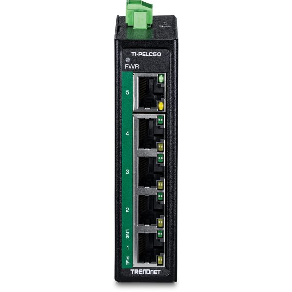 TRENDnet 5-PORT INDUSTRIAL FAST ETHERNE - Switch - 5-Port (TI-PELC50) (TI-PELC50)
