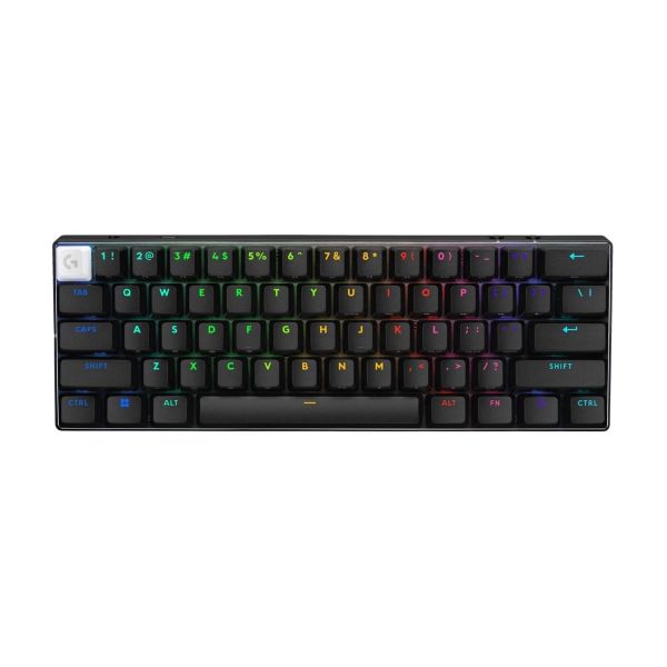 Logitech PRO X 60 LIGHTSPEED Wireless Gaming Keyboard (Tactile) - BLACK - FRA - CENTRAL-419 PRO X 60 LIGHTSPEED Wireless Gaming  (920-011906)