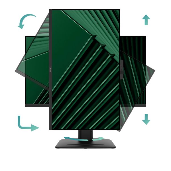 MSI PRO MP275QPDG computer monitor 68,6 cm (27") 2560 x 1440 Pixels Wide Quad HD LCD Zwart (9S6-3PC8CM-002)