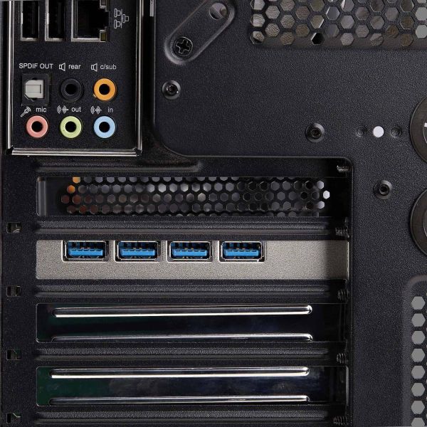 StarTech.com 4-Port USB PCIe Kaart, USB 3.2 5Gbps, PCI Express Uitbreidingskaart met 4x Onafhankelijke USB Controllers, 4x USB-A Poorten, Windows/macOS/Linux (P5Q4A-USB-CARD)